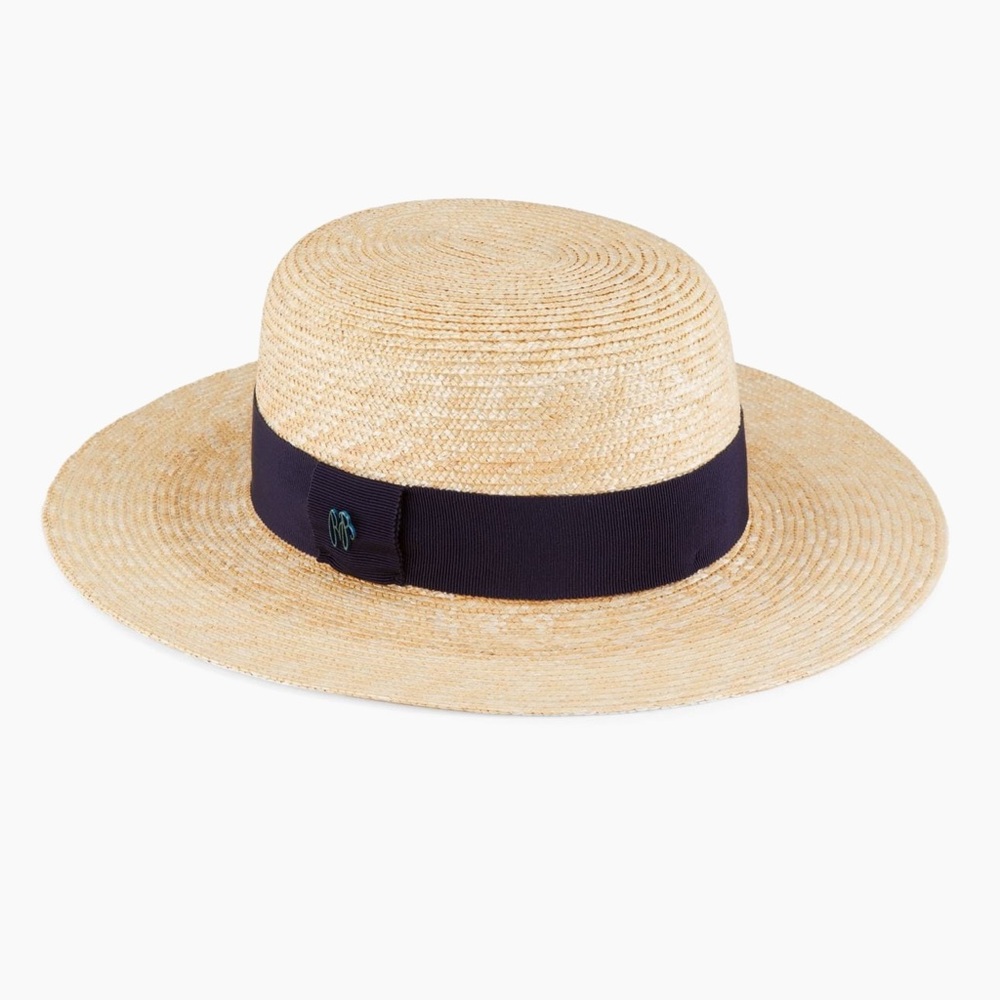 Raffaello Bettini
Florentine Straw Canotier Hat
